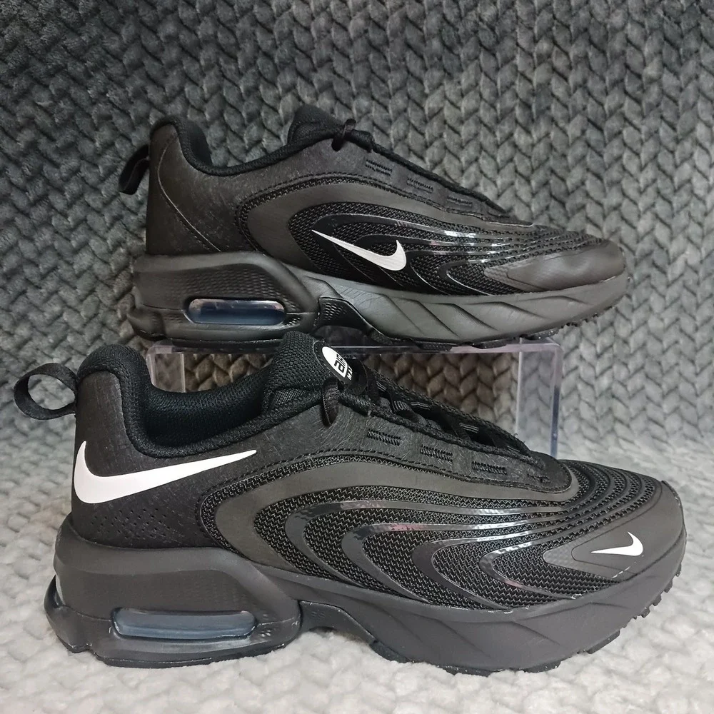 Nike Air Max Fire Black White GS Casual Sneakers Shoes Size 6Y Women's 7.5